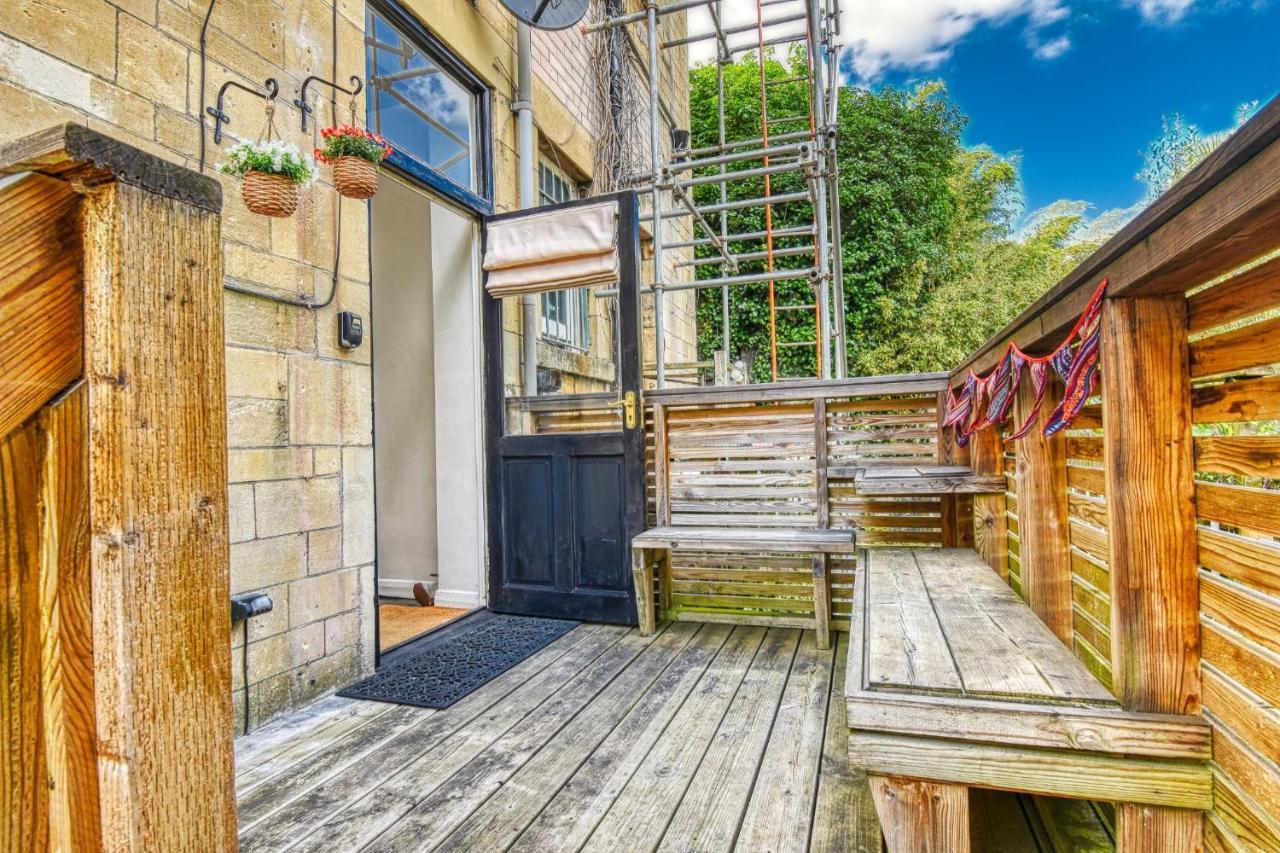 2 Bedroom Apartment In Bath City Centre With Garden & Free Parking Ngoại thất bức ảnh